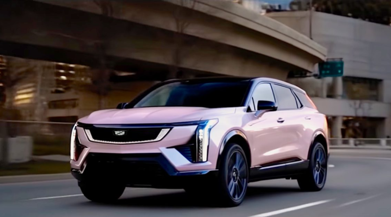 Mary Kay goes with an electricity with a new pink cadillac Optiq (cue the music)