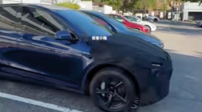 “More affordable model” Tesla shown in spy shots on Chinese social media