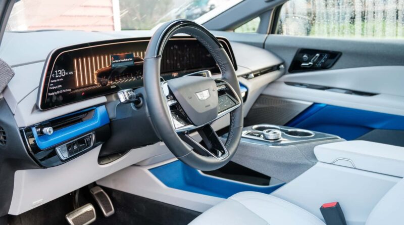 The interior Cadillac Optiq is weird. That's a good thing