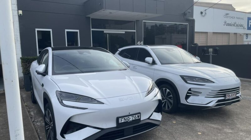 The resident overtakes Tesla as an Australian sales of EV Reach 9.7 PCT in August
