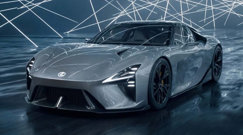 The Lexus LFA is now an EV